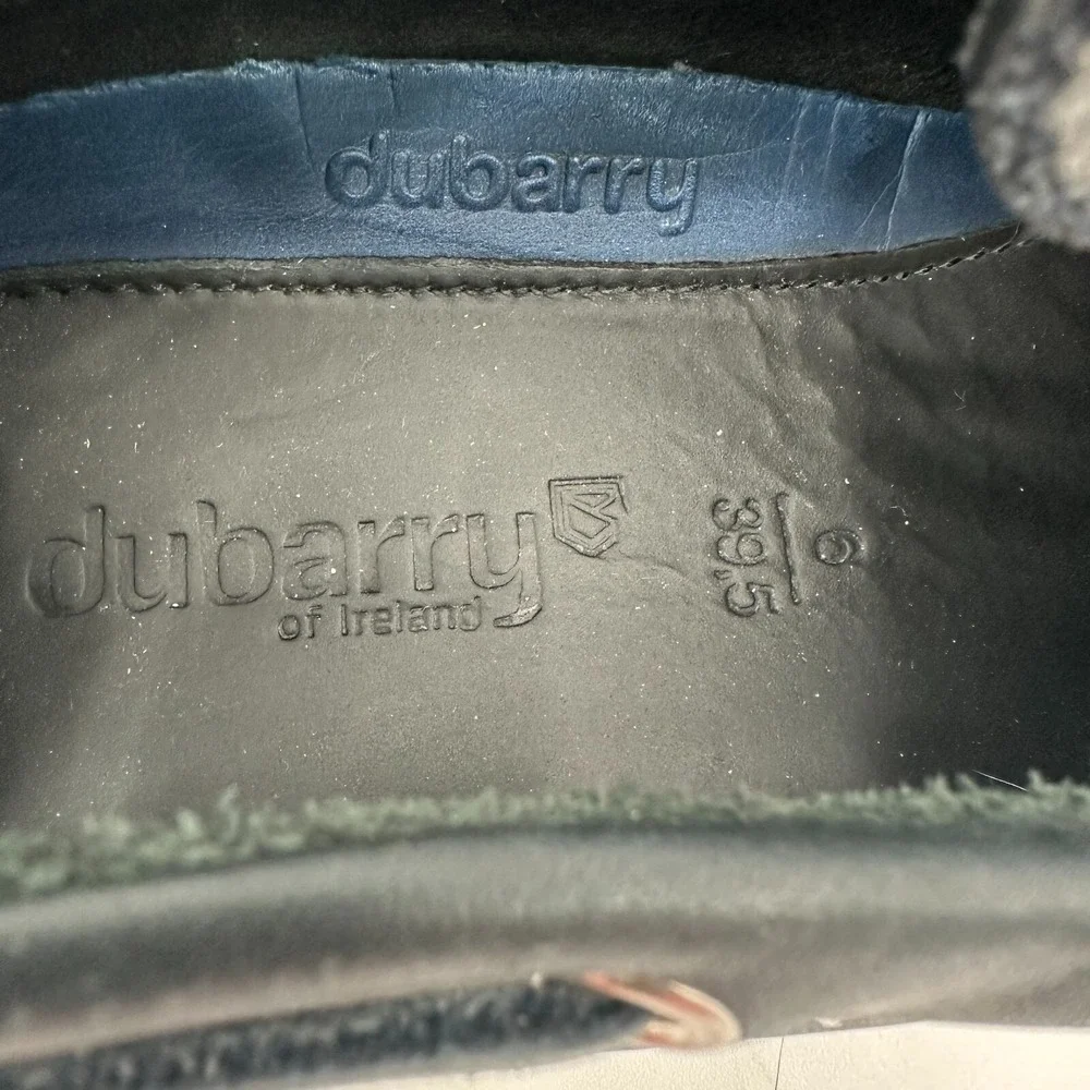 Dubarry‎ of Ireland Admirals Deck Shoes Womens Size 6 Blue Two Eye Soft Durable